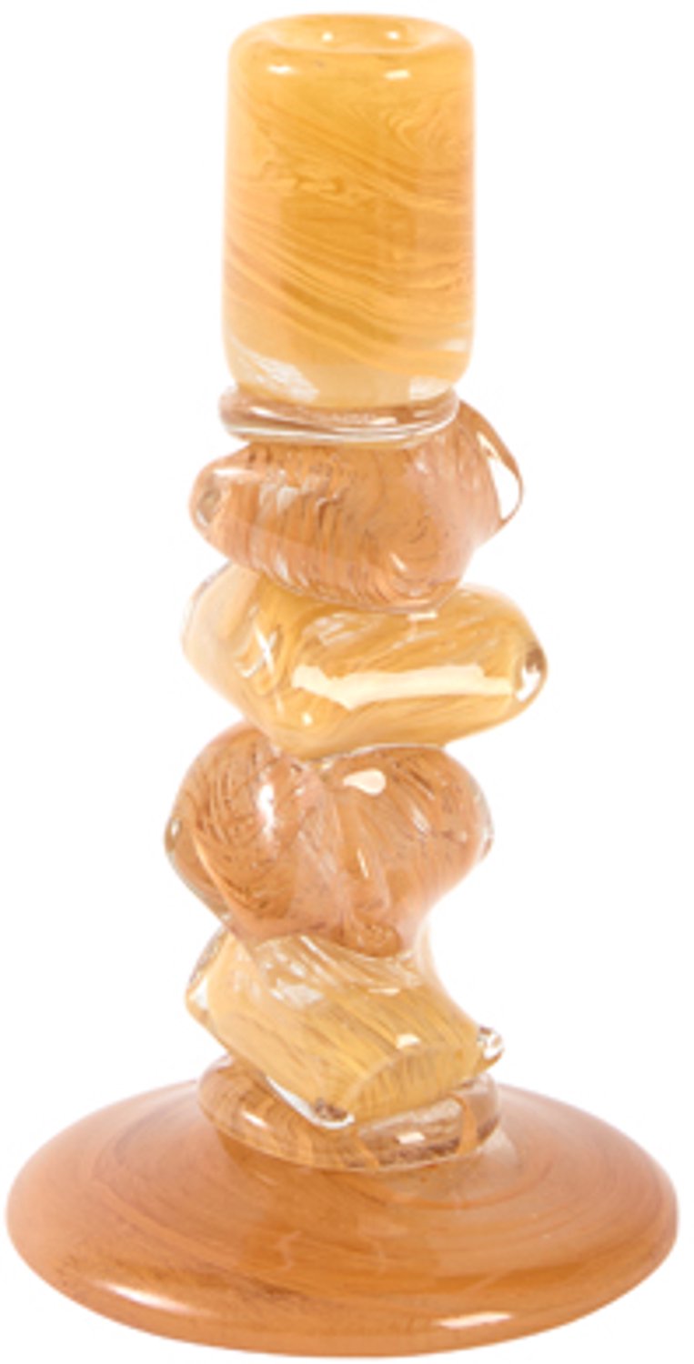Light & Living Kandelaar ESTINA - Oranje - 11.5x11.5x23 cm
