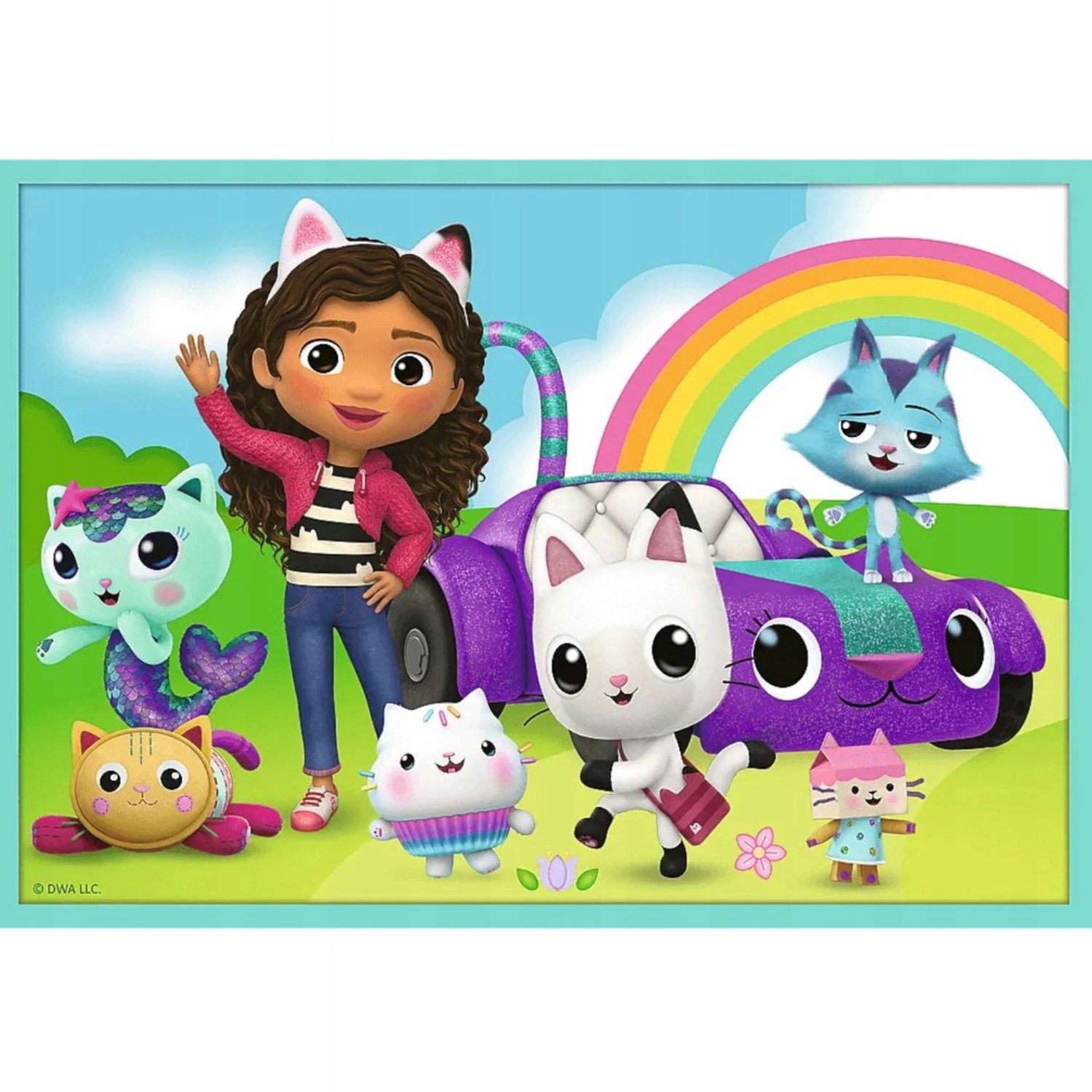Trefl Gabby's Poppenhuis Puzzel 10-in-1 voor Kinderen - 329 Stukjes