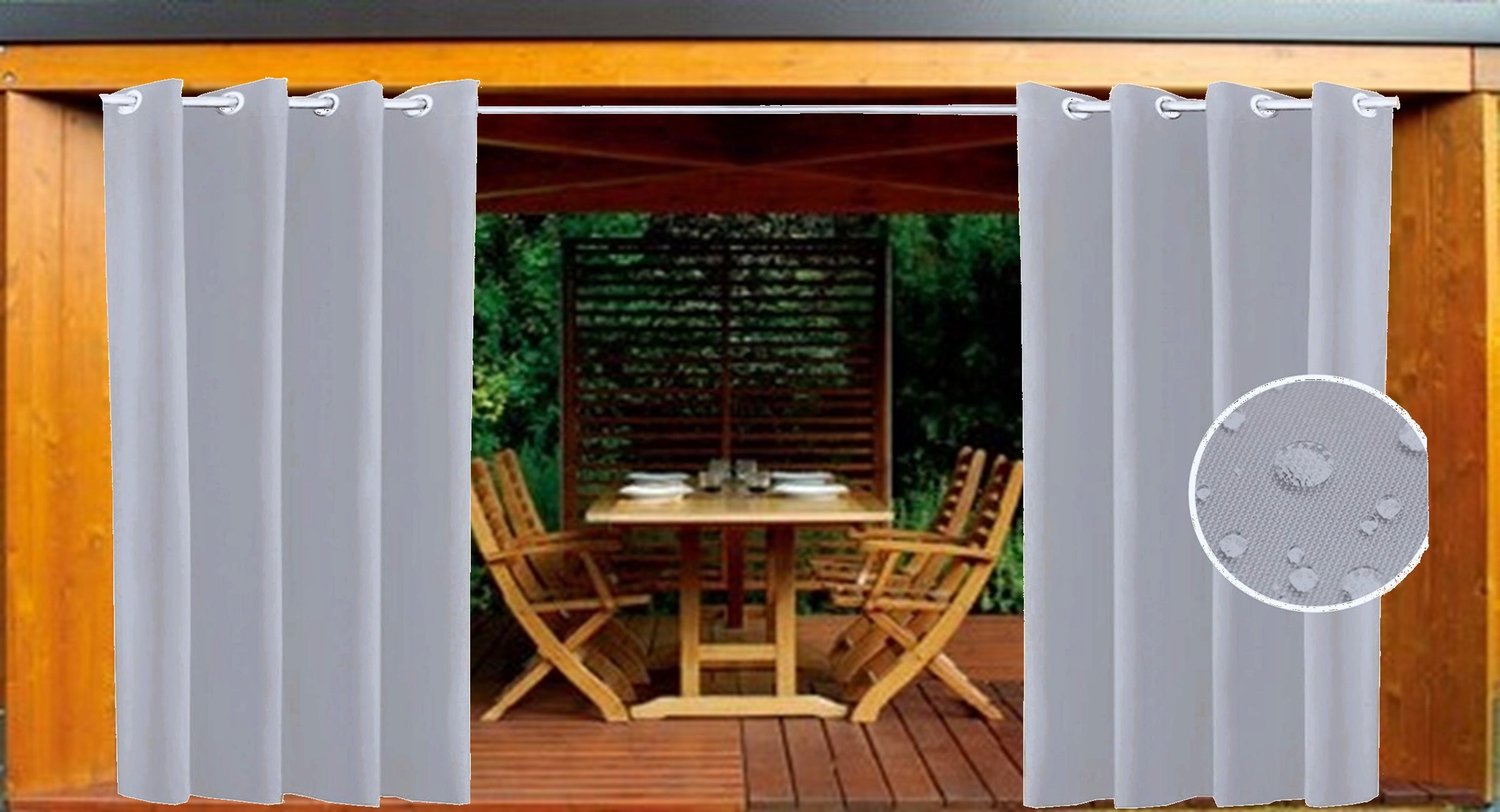Waterdichte Gordijn 155x180cm voor Tuinhuis, Terras, Tuin