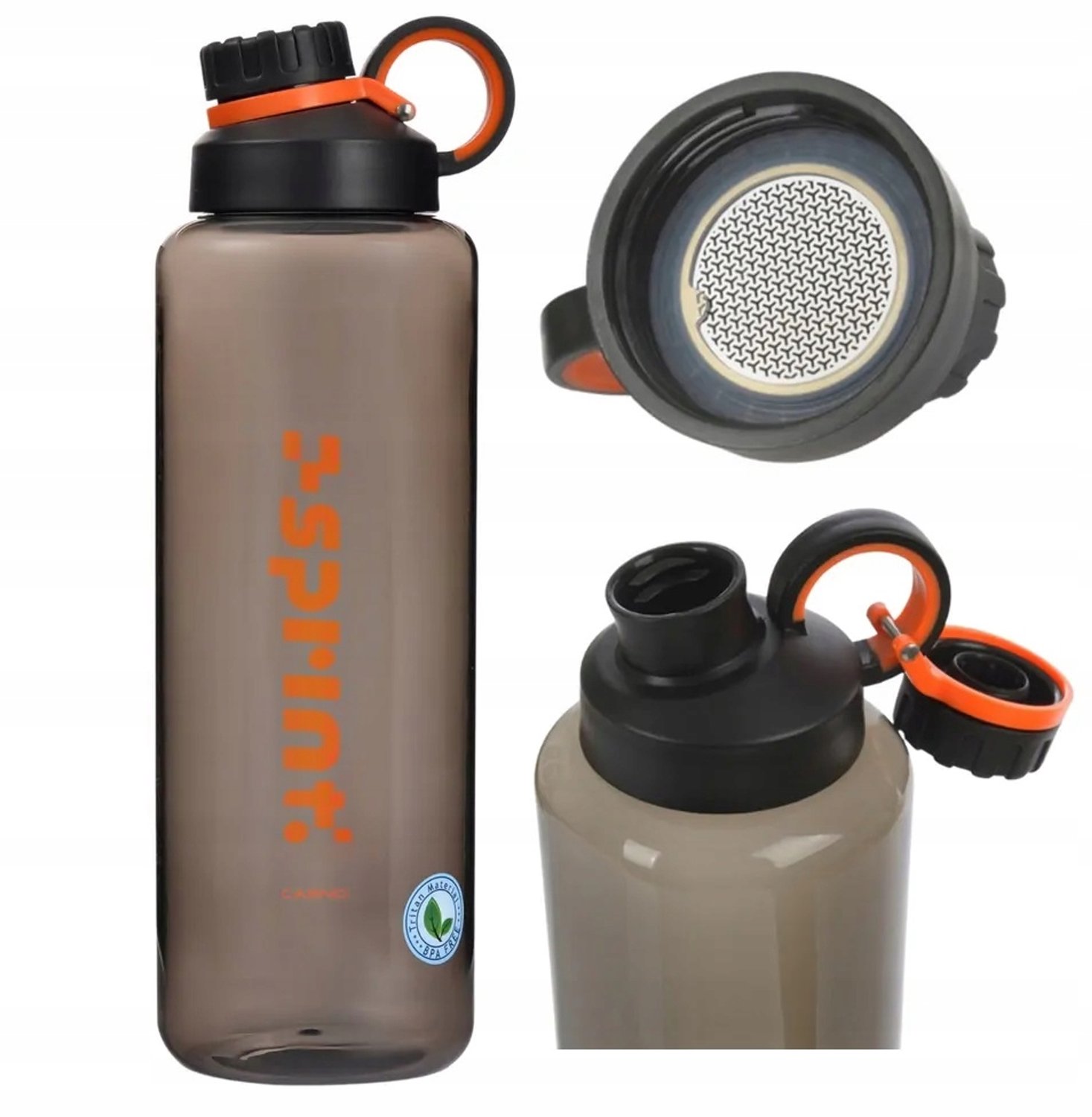 Sport Bidon Tritan 800ml - Waterfles met Filter, Lekvrij