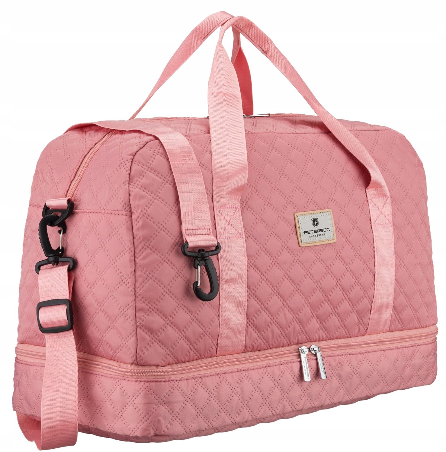 Peterson Sporttas Amsterdam - 37.5L - Roze - Met Schoenenvak
