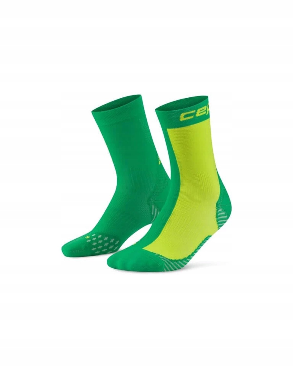 CEP Core Run Half & Half Compressiekousen Dames - Groen