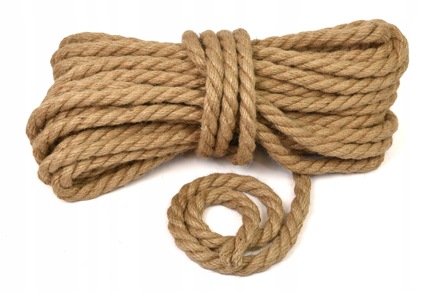 Dik Jutekoord 16mm 5m - Sterk & Decoratief Zeilkoord
