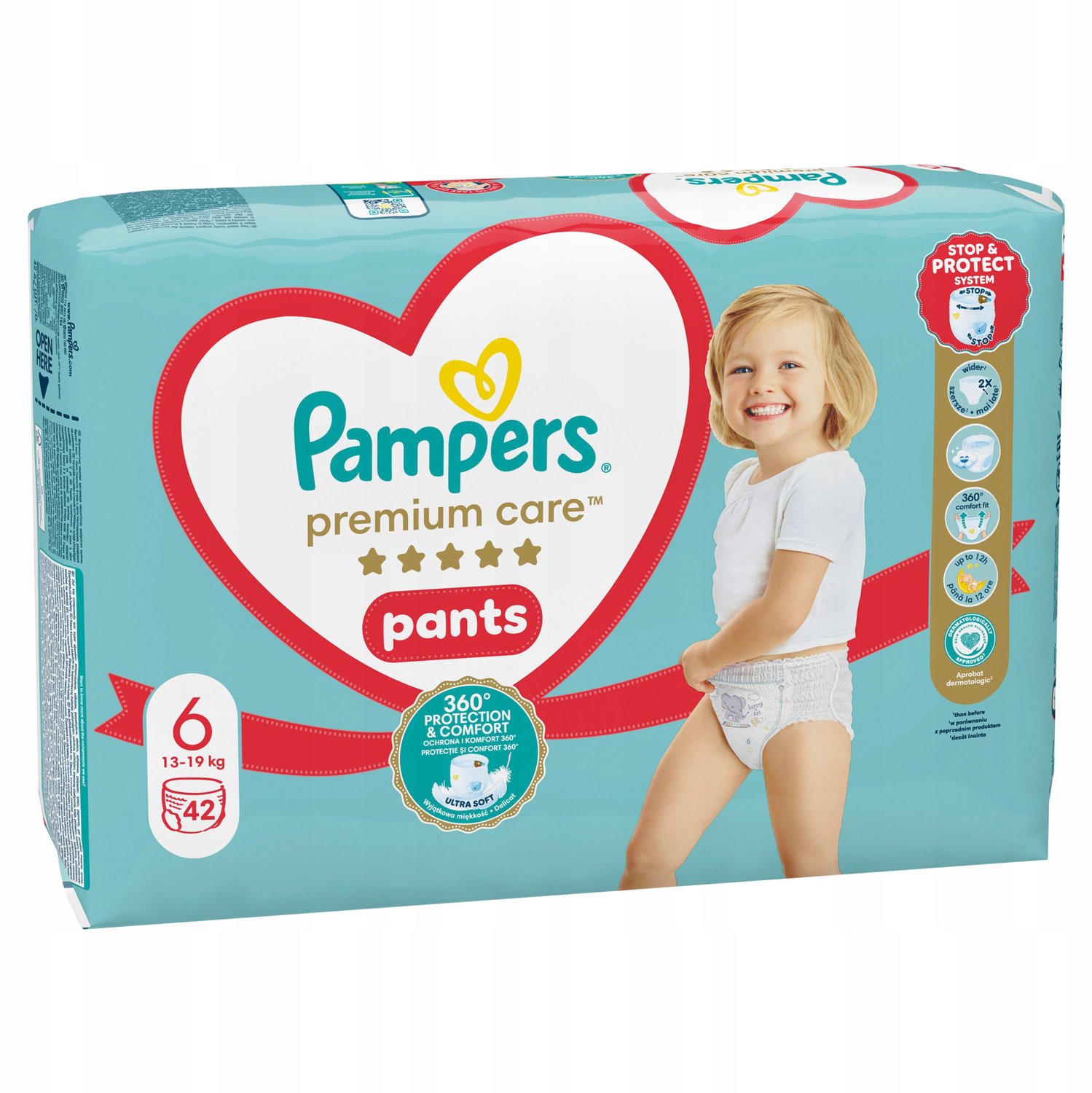Pampers Premium Care luierbroekjes maat 6 | 42 stuks