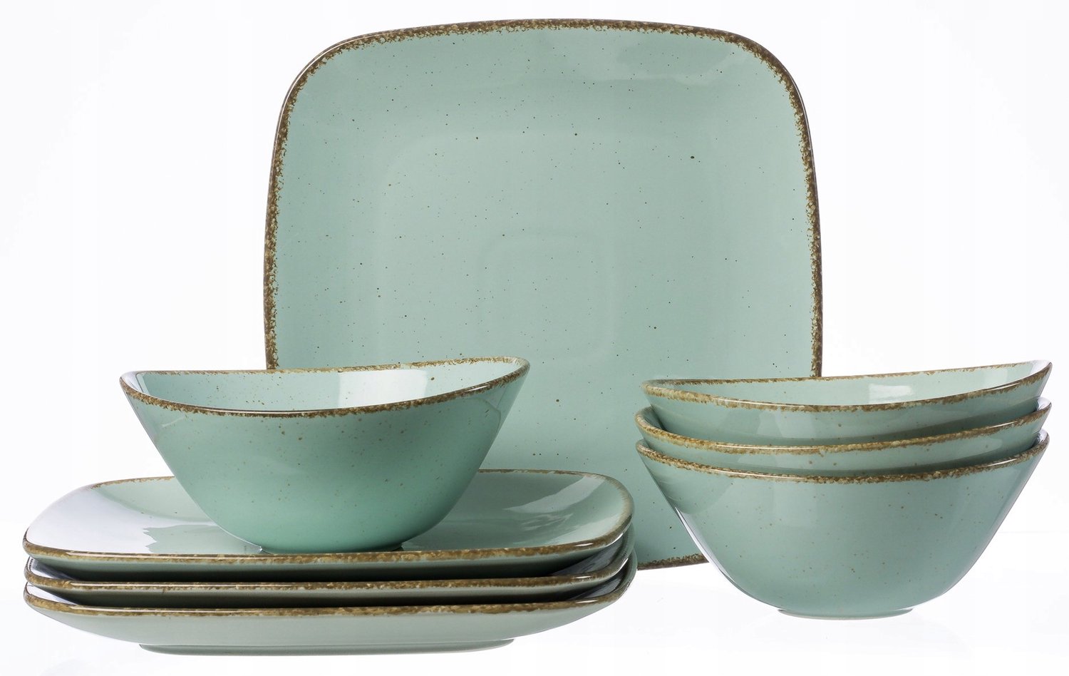 Ritzenhoff & Breker Casa servies, 8-delig, blauw, steengoed