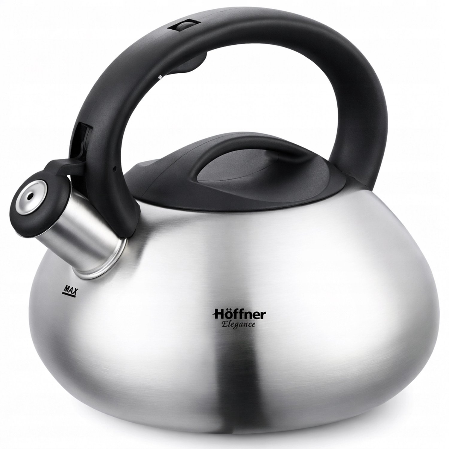 Hoffner Elegance RVS Fluitketel 2.5L - Geschikt voor Inductie