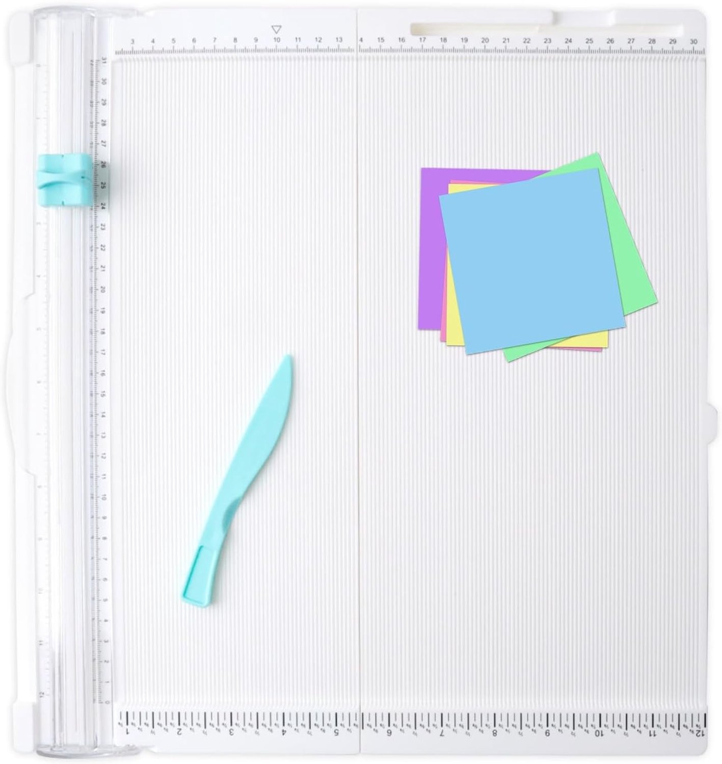 Papier snijmachine met vouwbord 35 x 36 cm voor precisie vouwen en snijden van papier