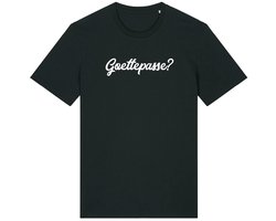 GOETTEPASSE T-SHIRT - L, Zwart