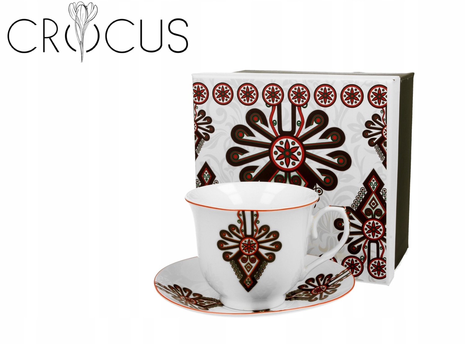 DUO Parzenica Porseleinen Kop & Schotel 250ml - Uniek Design