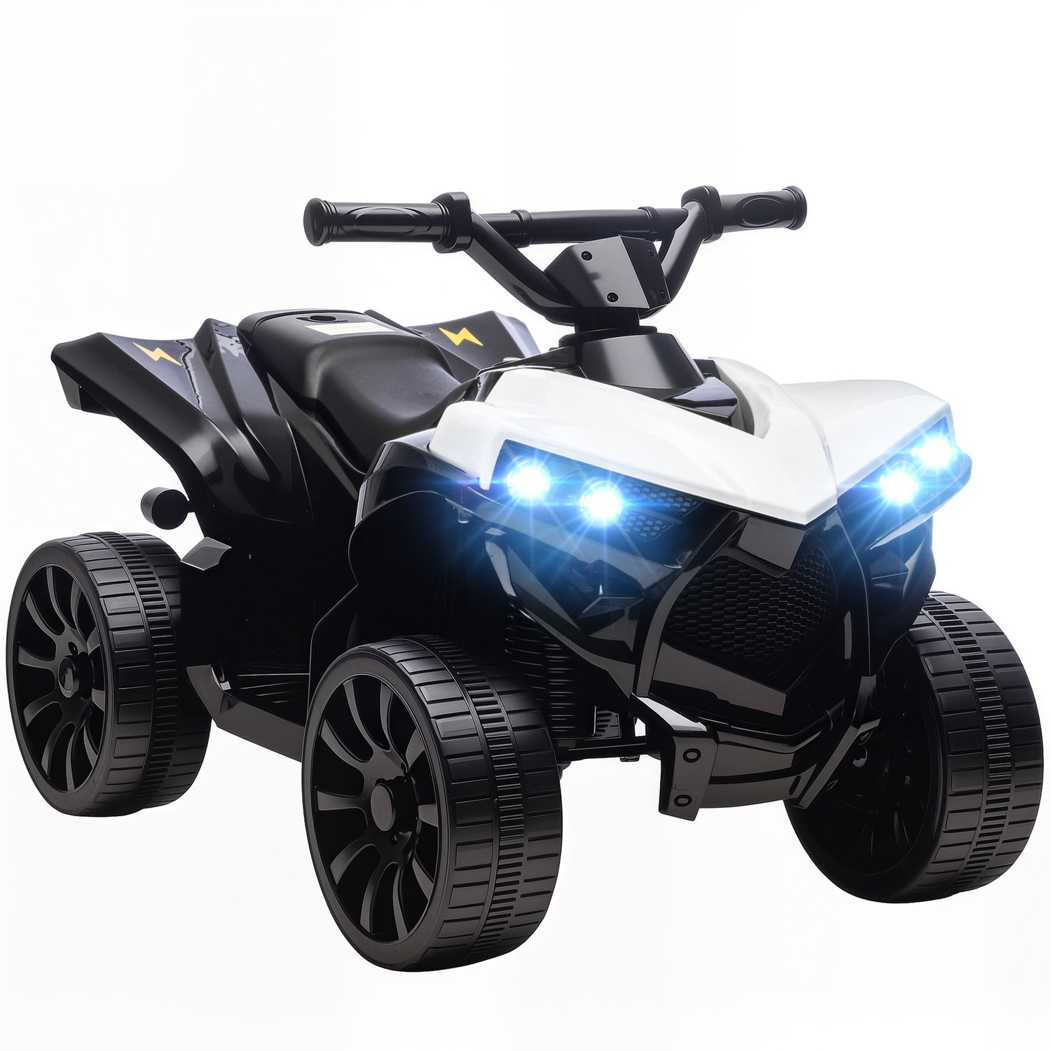 Playon Kinder quad - Met muziek en LED-verlichting - 70 x 42 x 45 cm - Wit