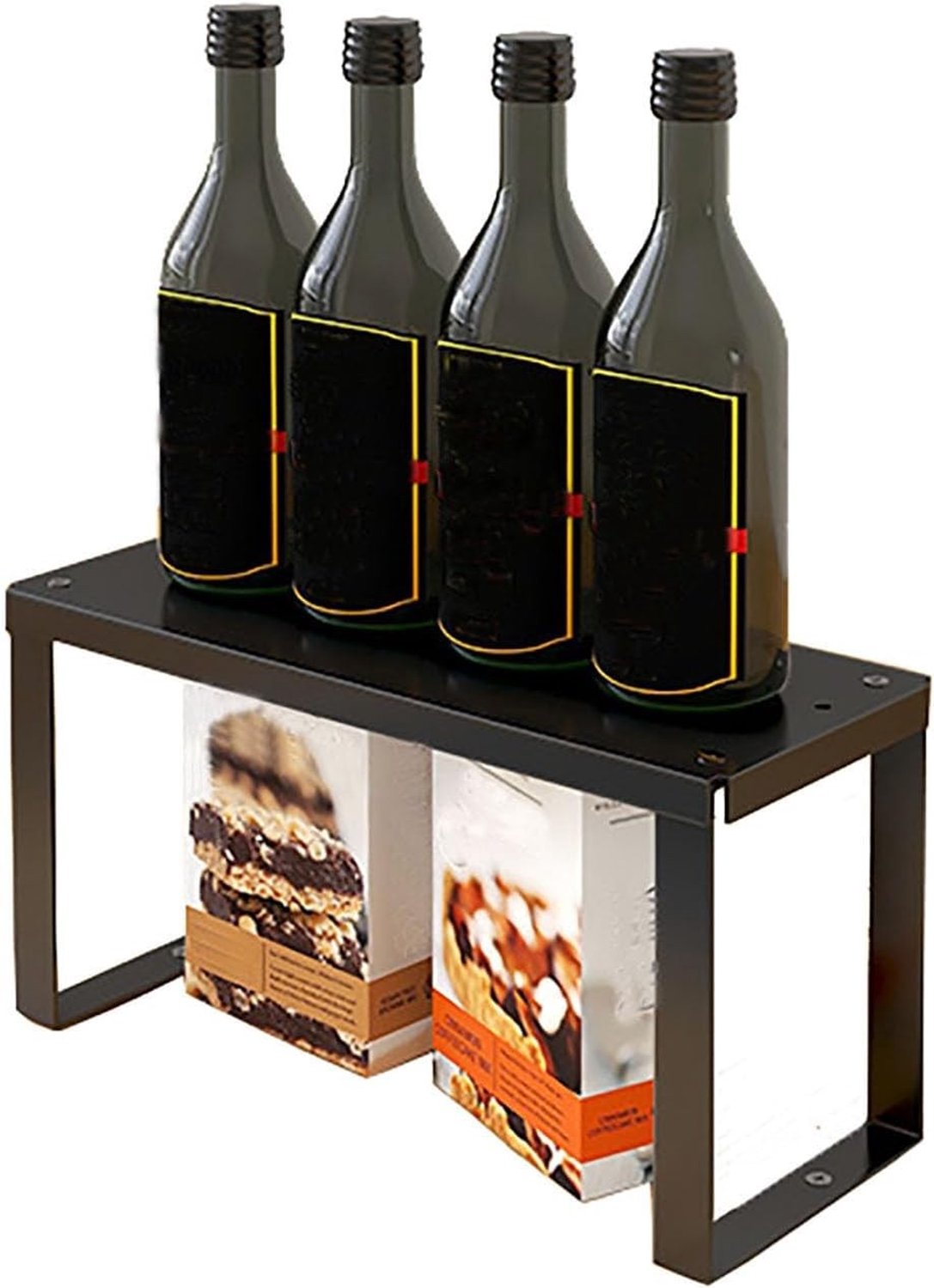 Roestvrijstalen kastplank 30x12x15 cm - Duurzaam, ruimtebesparend en multifunctioneel ontwerp