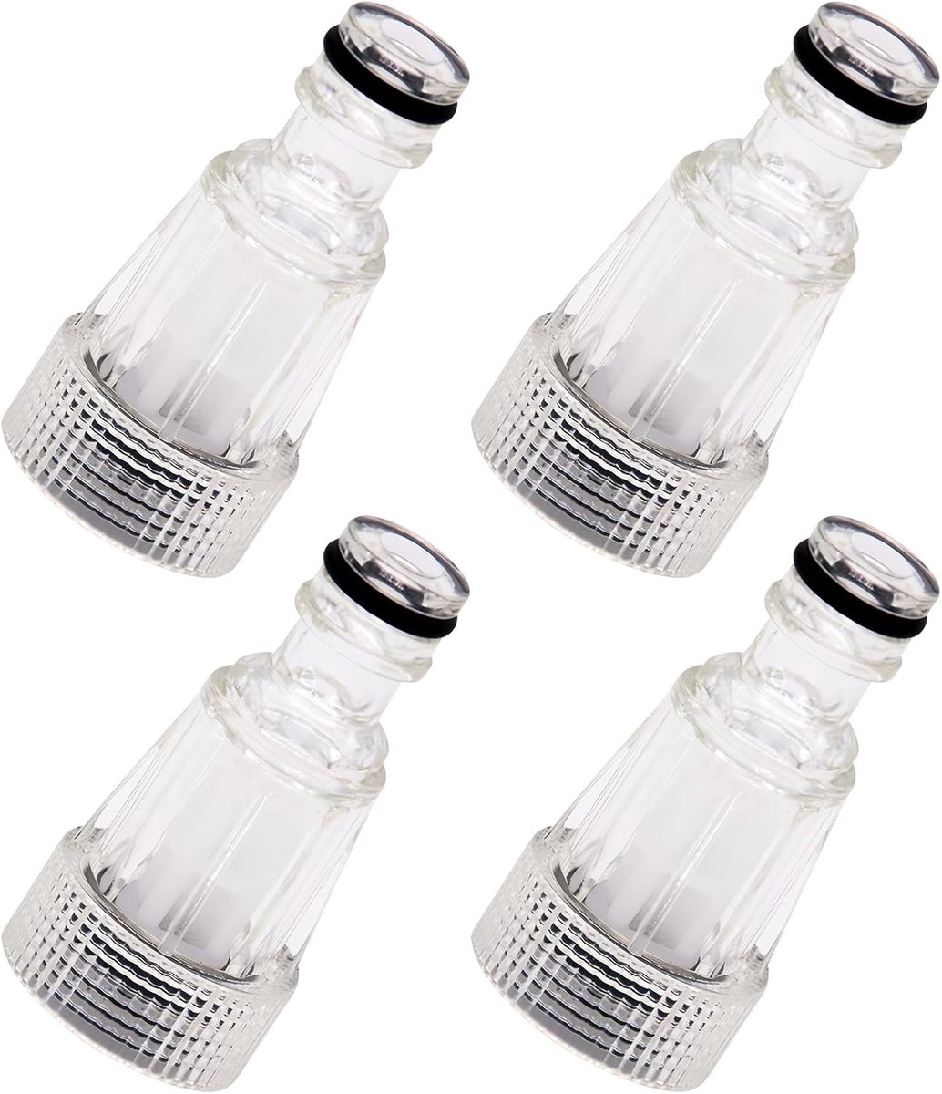 4 Pcs Water Filter, Garden Hose Set for Pressure Washer, Water Hose, Filter for Garden Pump, Garden Hose, Garden - ShopVlot