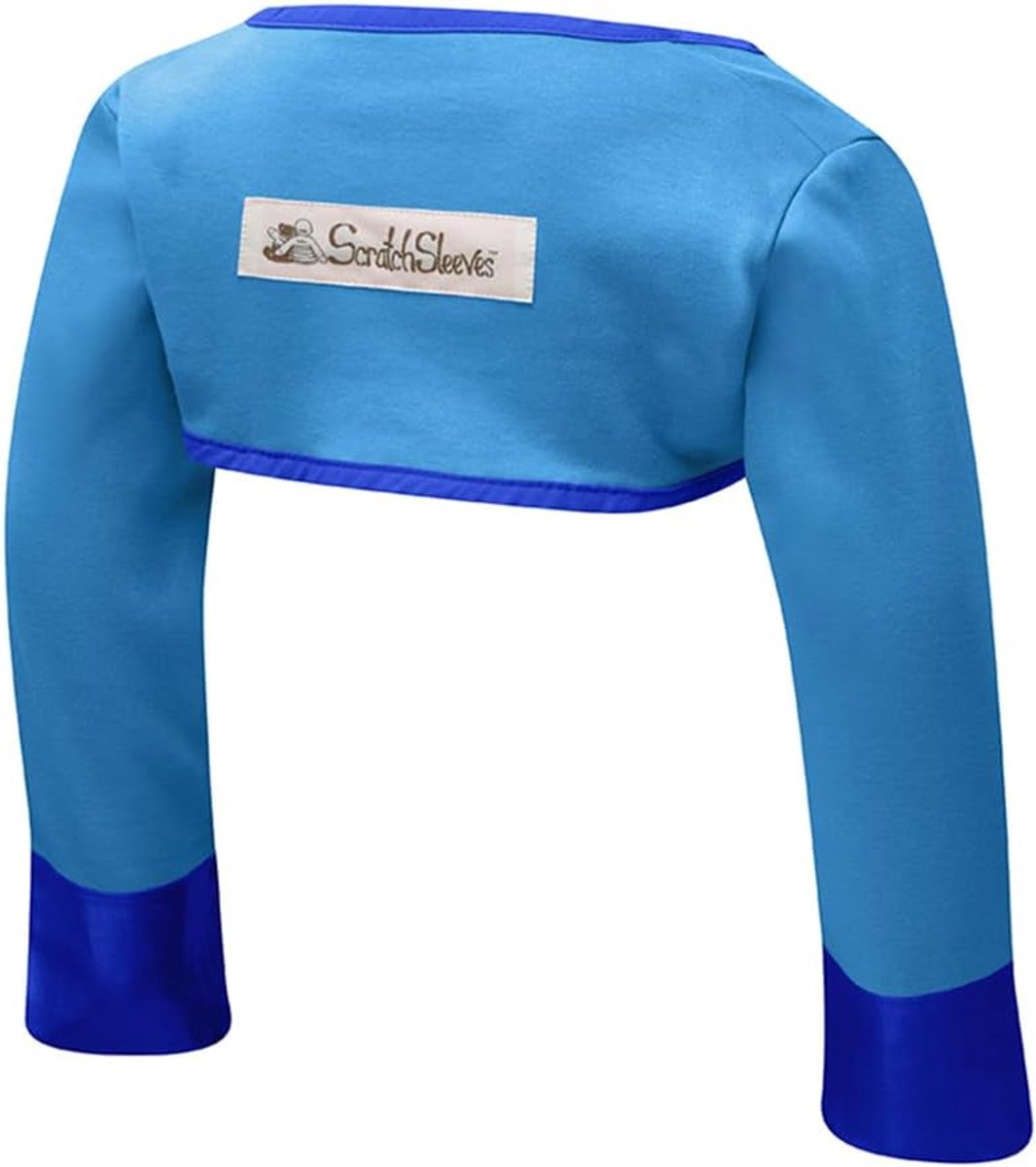 ScratchSleeves - Stay-on scratching mitts for itchy toddlers - Blue - ShopVlot
