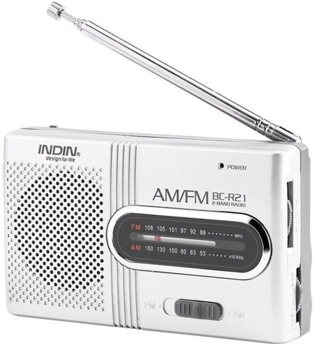 Dailygoods - Draagbare Radio met Telescopische Antenne - Mini Stereo