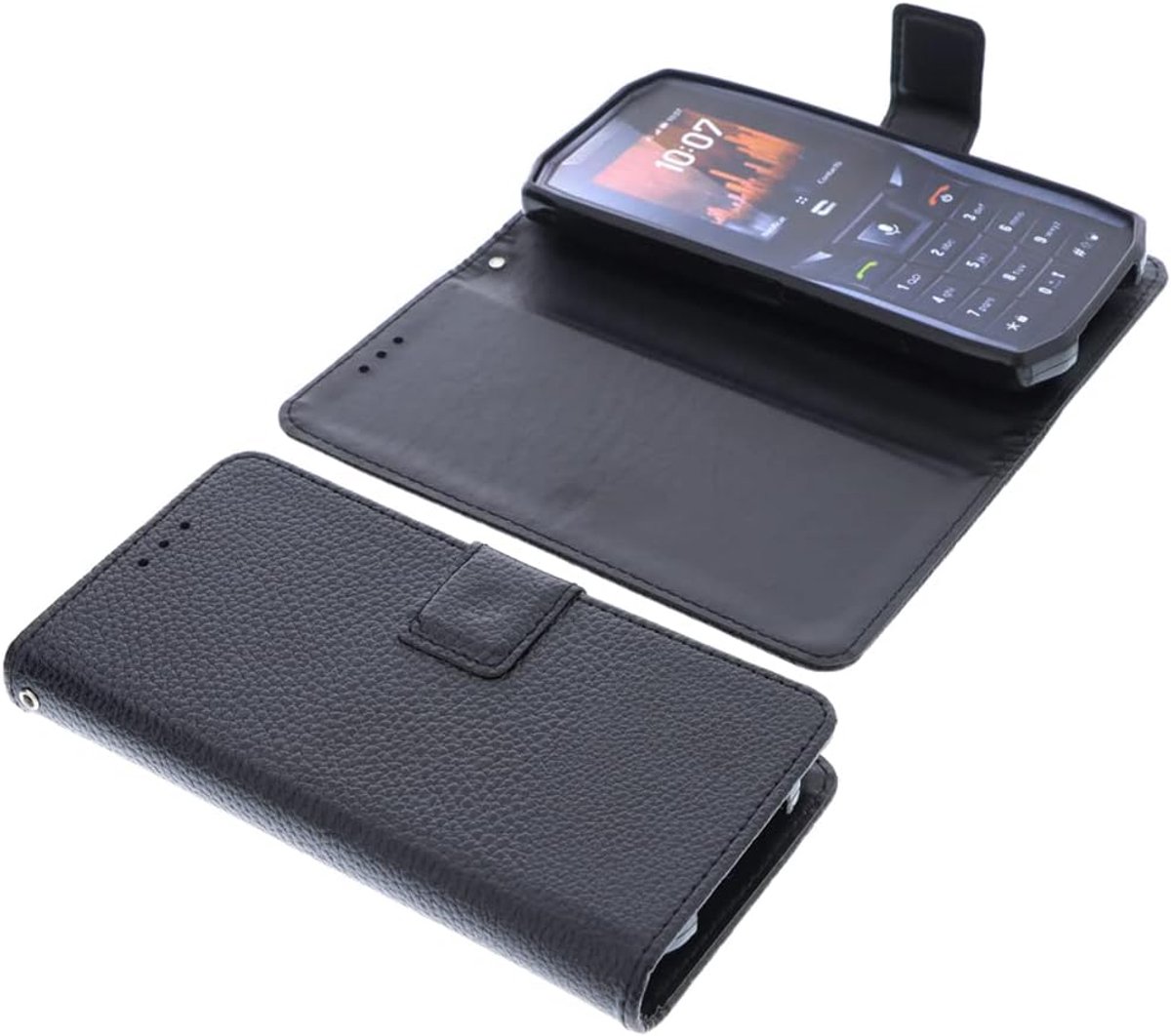 Cover compatible with CrossCall Core S4 Book Style black protection - ShopVlot