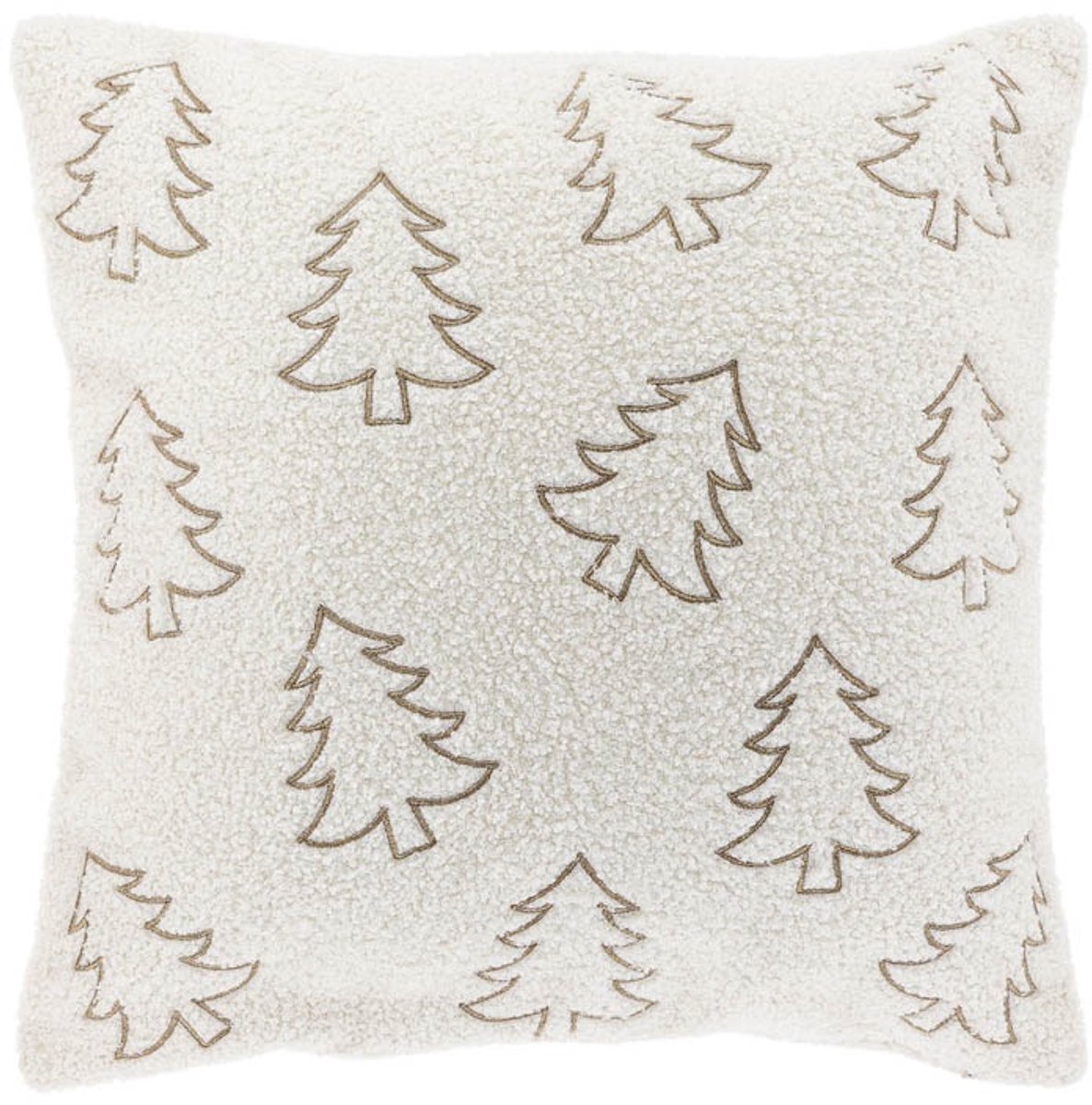 Unique Living Sierkussen Millie - 45x45cm - Wit