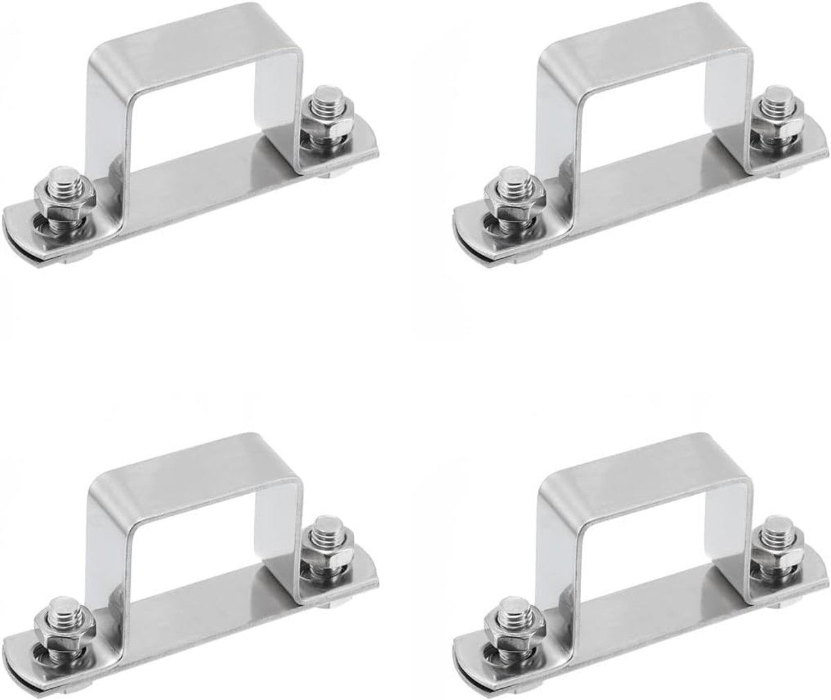 Tube klemmen 30 x 30mm - U-vormige roestvrijstalen verbinding - Duurzaam en corrosiebestendig - ShopVlot