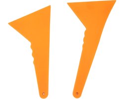 CYBERNOVA 2pcs Plastic Scrapers, Multifunctional Spatula Tool - ShopVlot