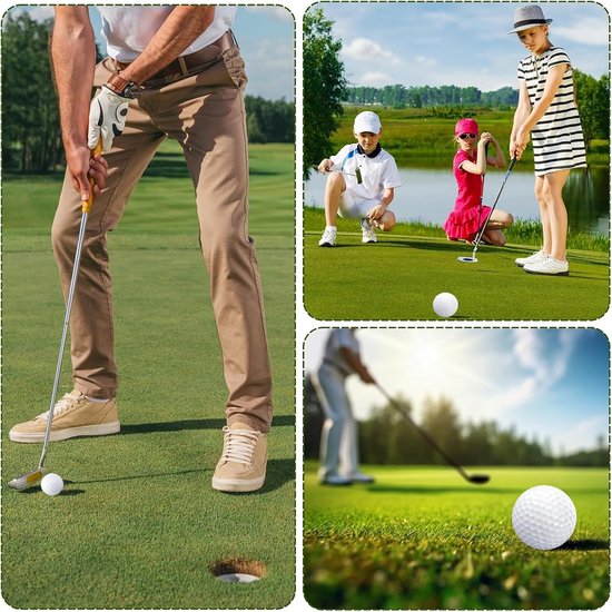 Golfballen 42 mm - Wit - Controle en nauwkeurigheid - Ideaal voor trainingen - ShopVlot — afbeelding 3