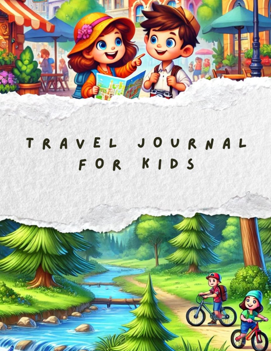 Travel Journal for Active Kids: Family Vacation Journal and Keepsake for Two Adventures – Fun, Creative, and Engaging - ShopVlot