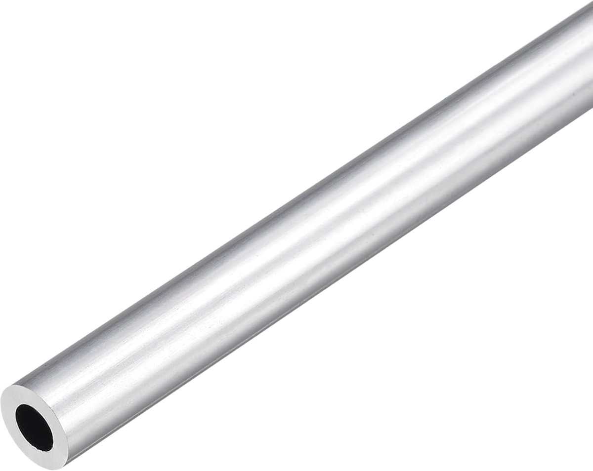 DMiotech (11mm OD x 6mm ID) 6063 Aluminum Round Tube 300mm Length Industry Metal Tubing For Machinery Frame - ShopVlot
