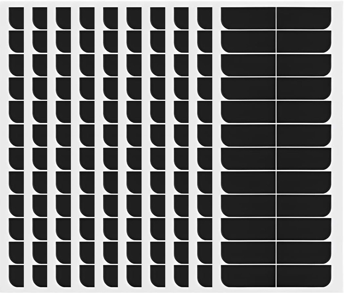 dubbelzijdig plakband haarextensies 120 stuks - 4 x 0,8 cm - licht en draagbaar - ideaal voor dagelijks gebruik - ShopVlot