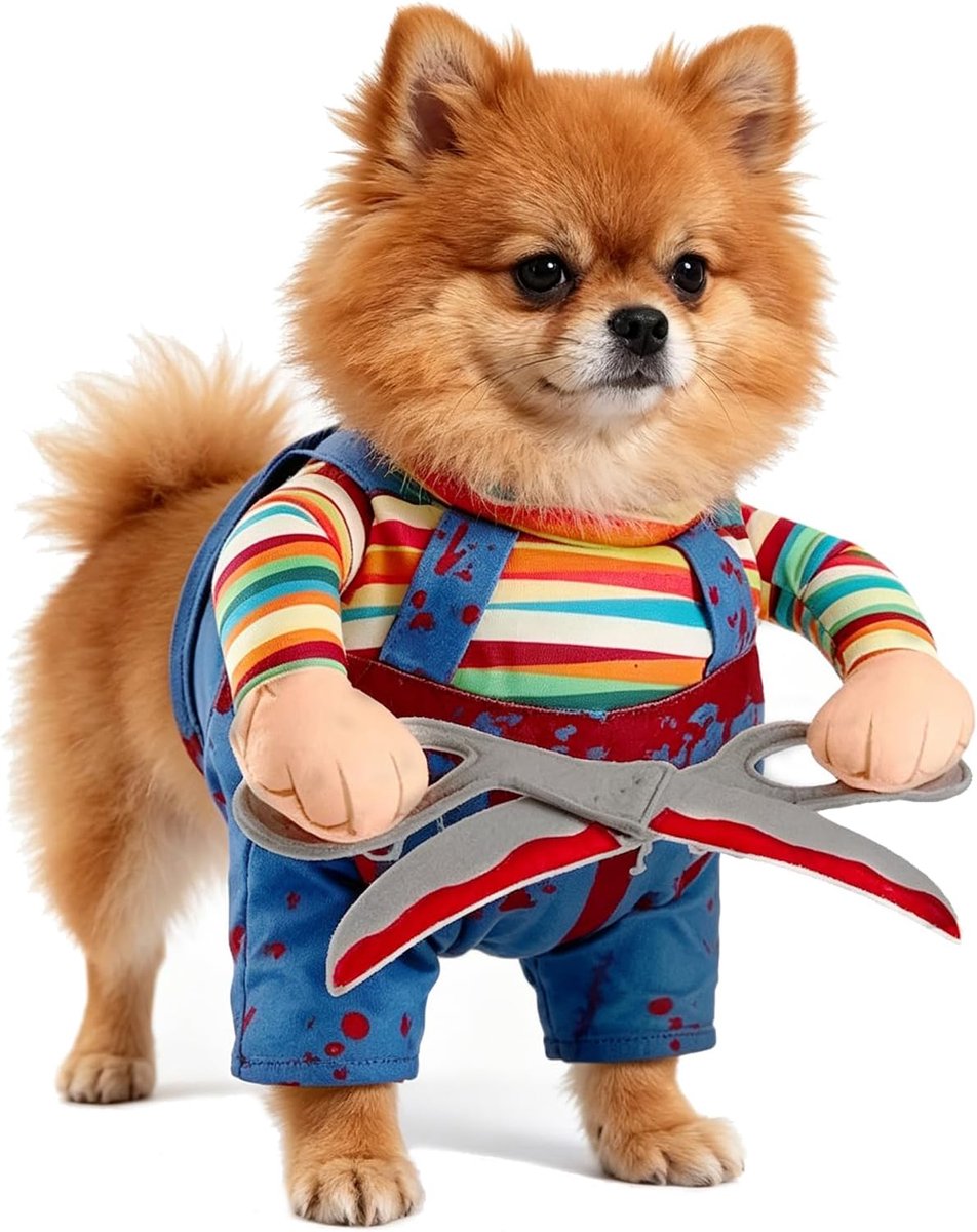 Cosplay-kostuum voor honden, schaarvorm, hondenkostuum (L) - ShopVlot