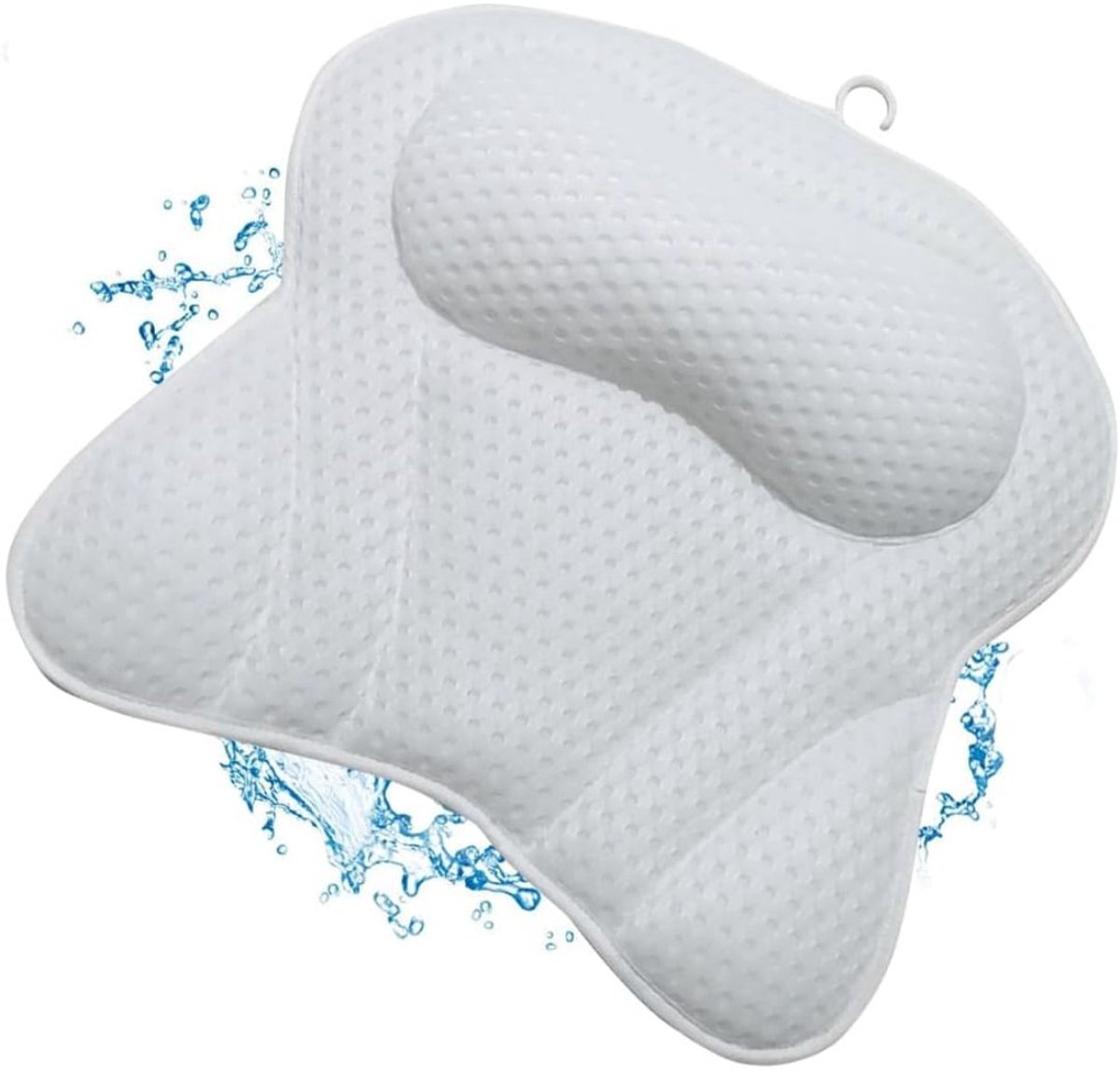 Levo® Badkussen - Badkussens Voor in Bad - Badplank - Wit - 41 x 41 x 41 cm