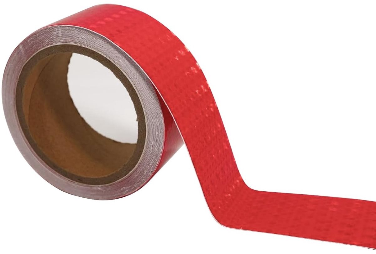 Reflecterende Zelfklevende Tape 10 m x 5 cm - Waterdichte Veiligheidsband voor Fietsen, Voertuigen en Buitenactiviteiten
