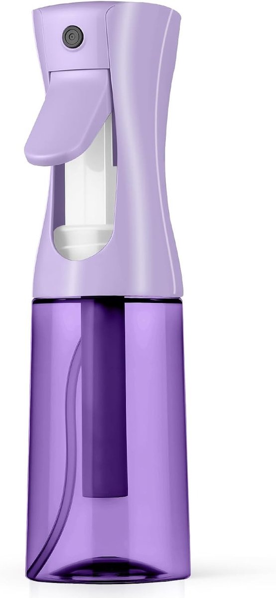 Herbruikbare Water Spray Fles van 200 ml, Transparant Paars, Perfect voor Planten en Huishoudelijk Gebruik