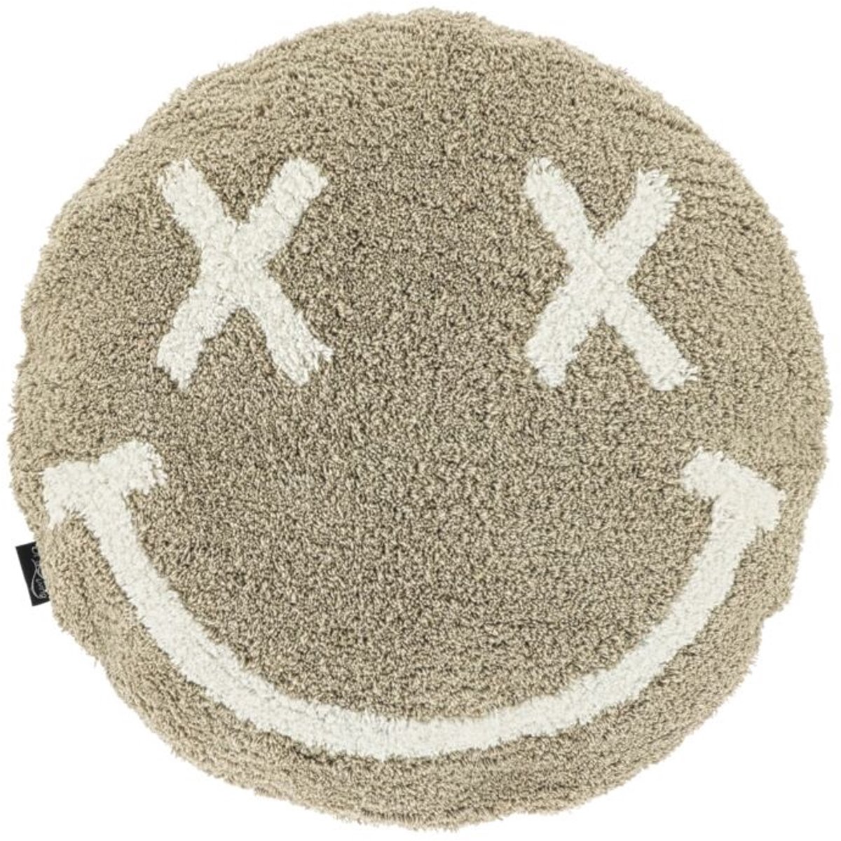 Unique Living Sierkussen Smile - Chateau Grey - 45cm Grijs