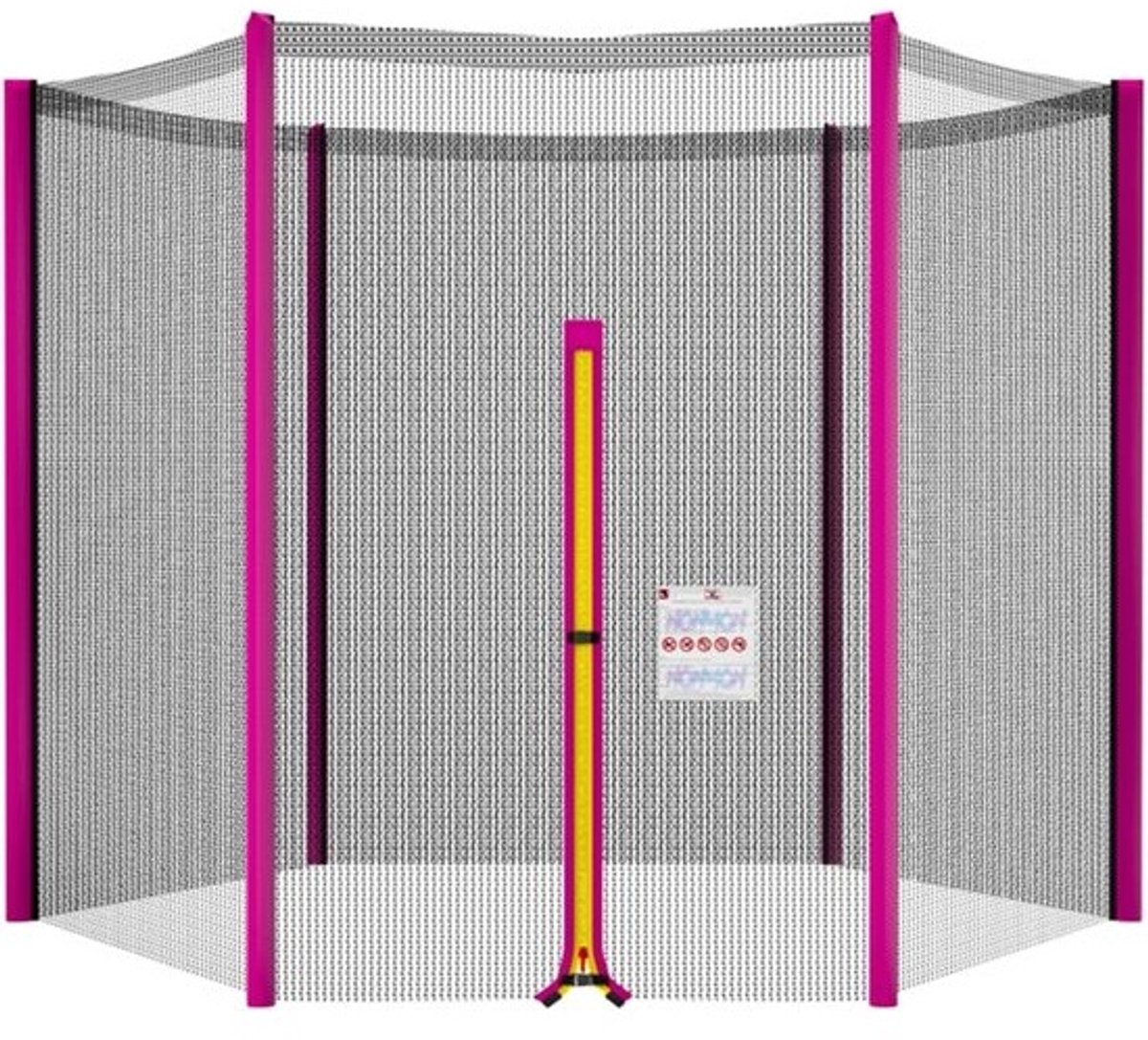 Vervangend veiligheidsnet voor ronde trampoline - 2,44 m - Alleen net