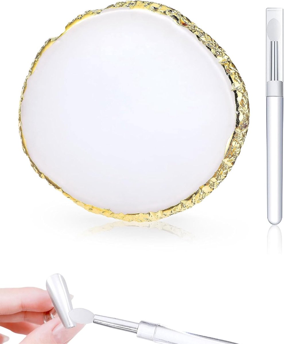 Nail Art Palette Kunstharz - Manicure Gemalt Palet - Cosmetiek Menggereedschap - Voor creatieve nageldesigns - ShopVlot