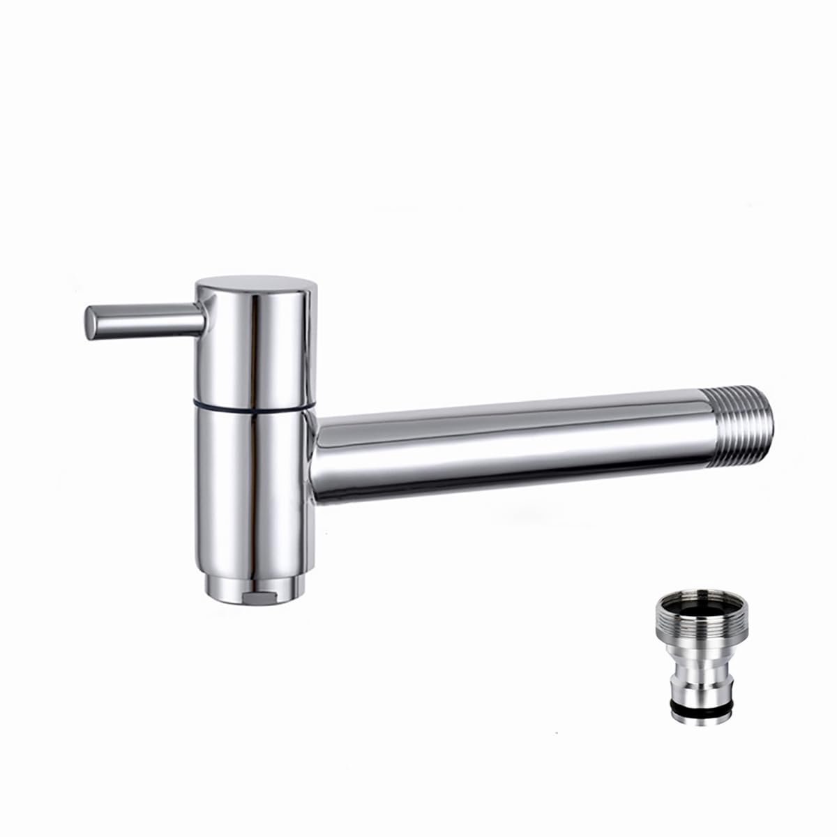 Wandmontage Messing Outdoor Sink Kraan voor Tuinslang Koud Water Tap - ShopVlot