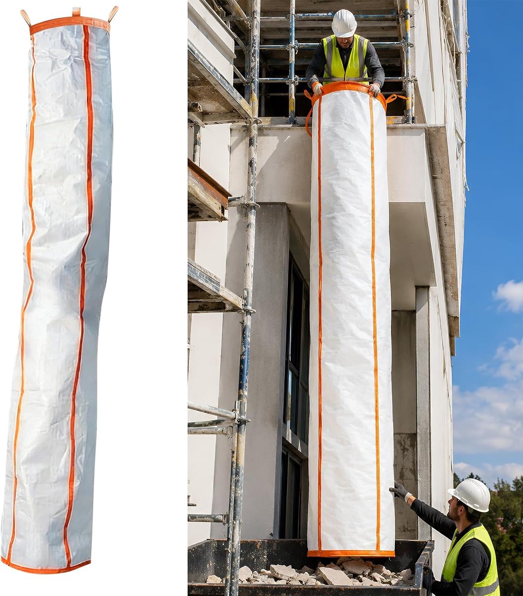 Slide, Rubble, Construction Tools, Waste Transportation, Four Strap Trash Bag, Tension, Slide, Dirt, Tear-Resistant - ShopVlot
