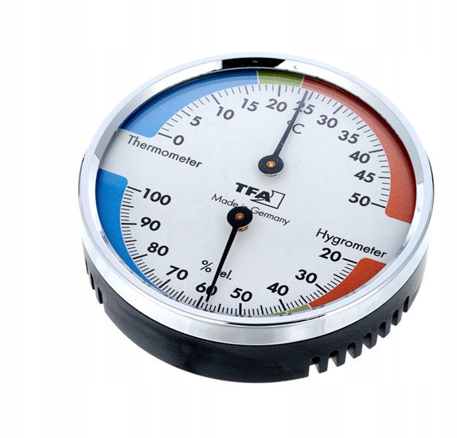 TFA Thermo-Hygro Comfort Hygrometer - Ideaal voor Koffers