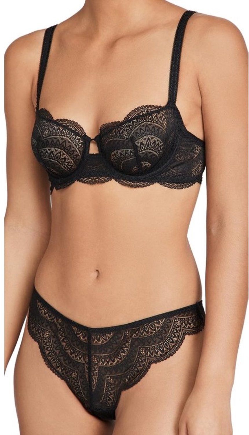 Dames Tanga - Onderbroek Slip - Dagelijks Comfort - Zachte Katoenmix - Zwart