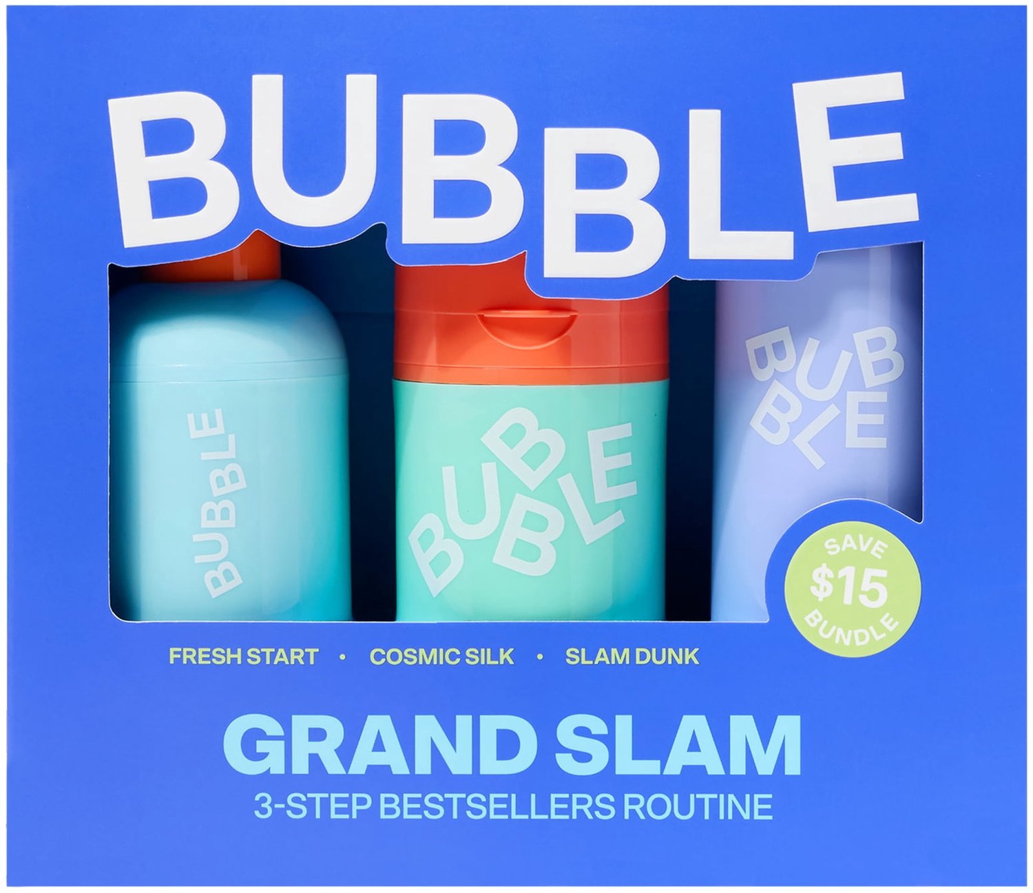 Bubble Grand Slam Skincare Set
