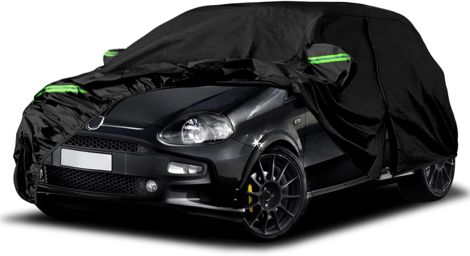 Car Cover Waterproof Replacement for 2005-2019 Fiat Punto 199 III EVO Grande, Car Cover Car Tarpaulin Breathable - ShopVlot