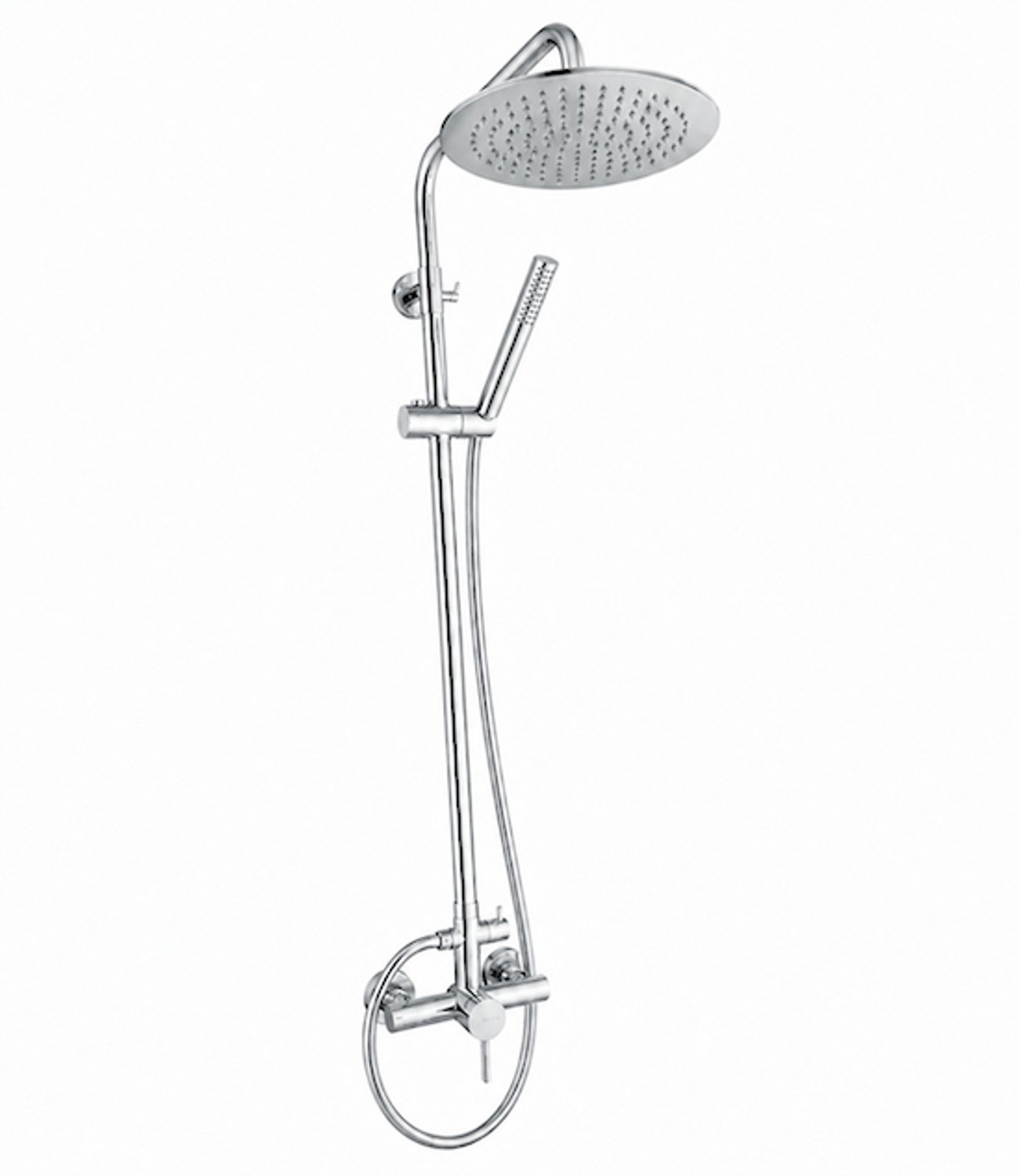 LINEA UNO - Lida - Chroom - Opbouw doucheset - - 201421