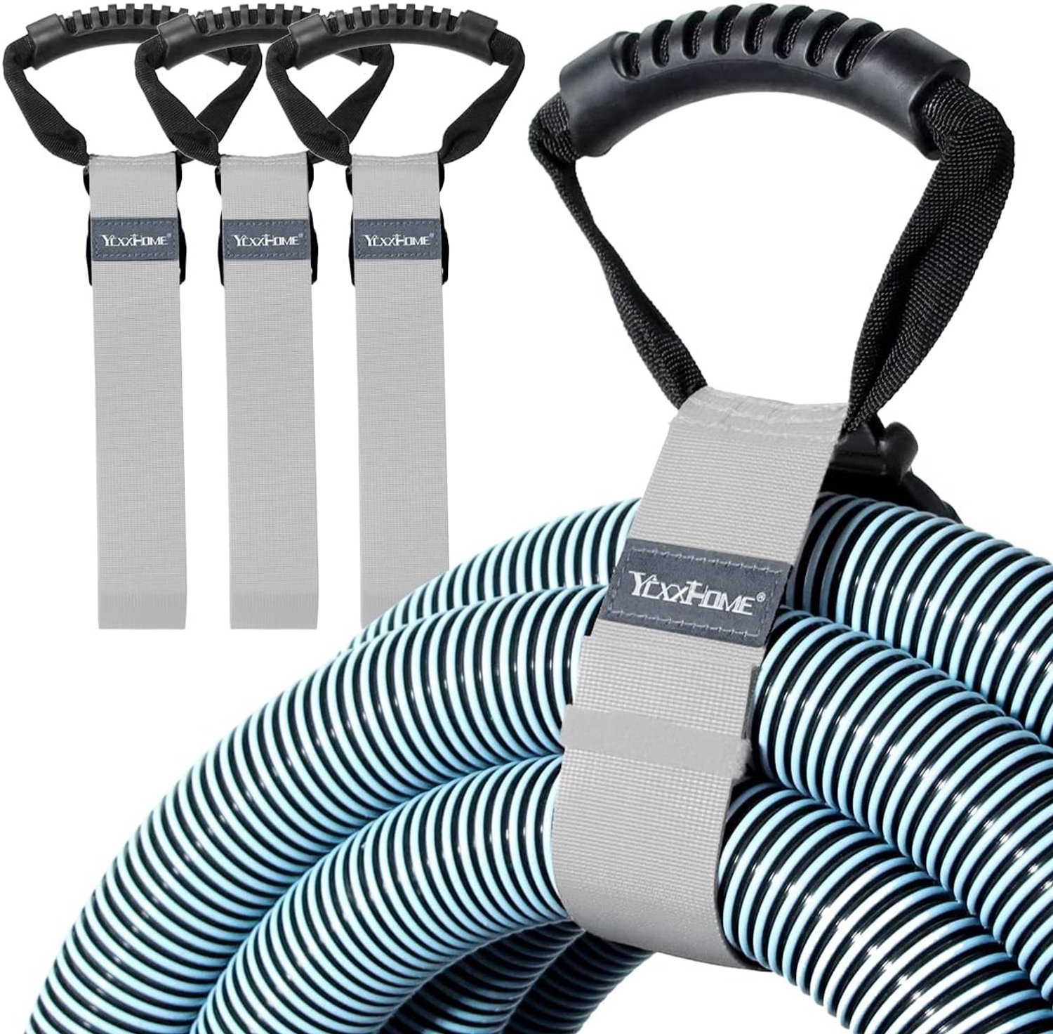 Zware Sjorband - Grijs - XL - Verstelbare Riem met Handvat - Voor Omvangrijke Items