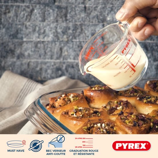 Maatbeker, Set van 3 Stuks - Pyrex | Classic Prepware — cadeau in Koken & Dineren - foto 5