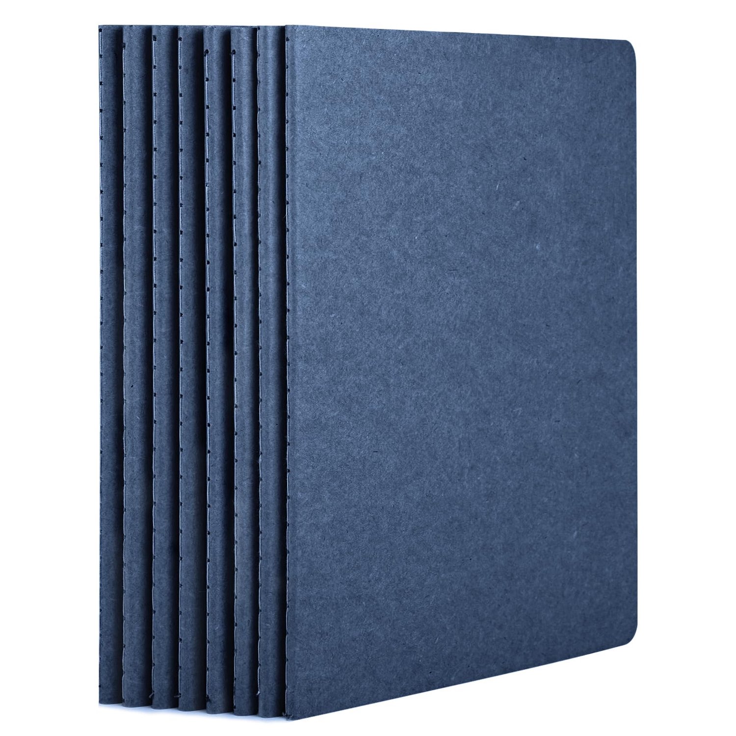 Yarotm Notitieboek A5 Gestippeld - 8 PCS Notitieboek Royal Blue 14x21cm - 100g/m² A5 Notebook Papier Gestippeld 5mm - 30 Vellen/60 Pagina's A5 Reisdag