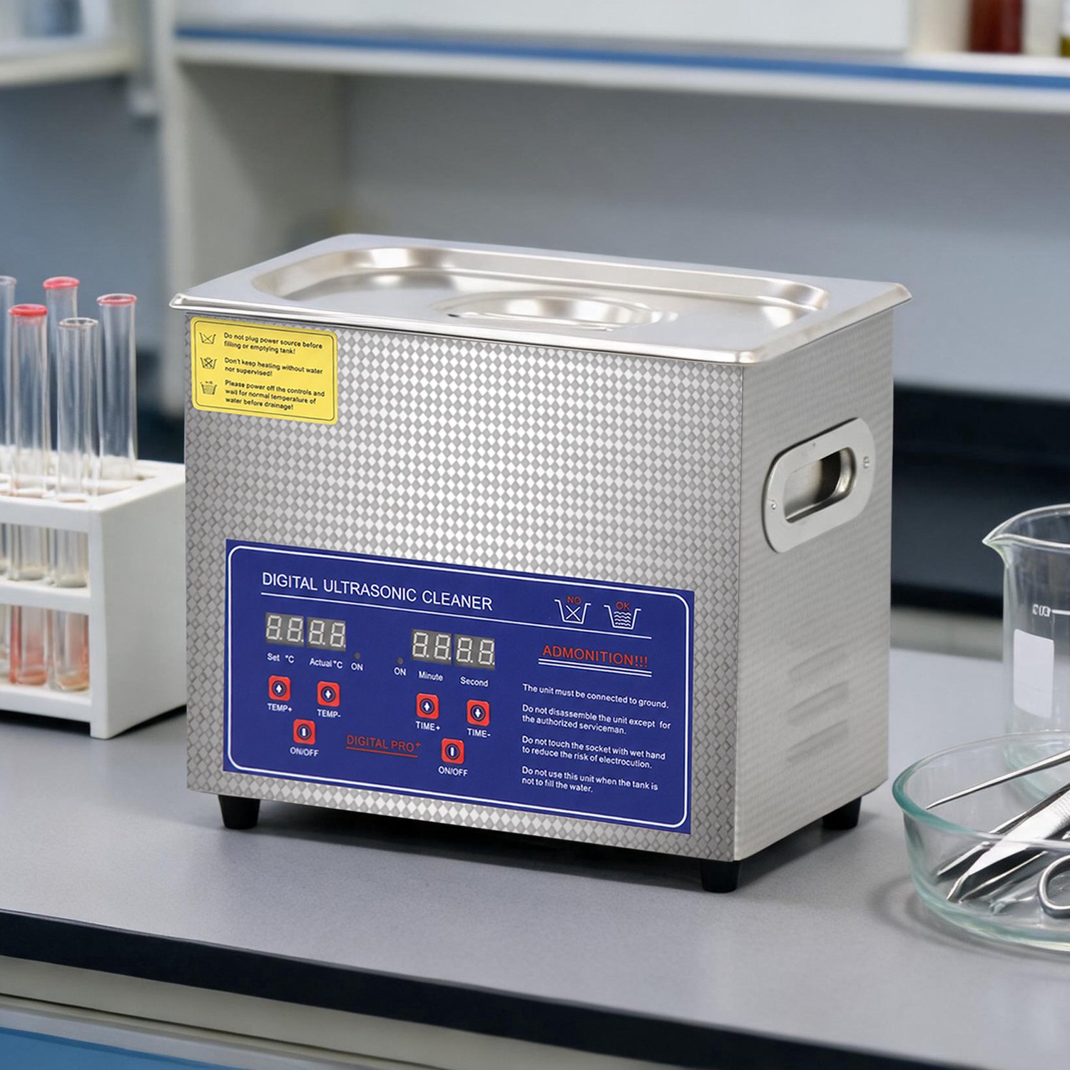 Ultrasoonreiniger 30L - Hoge Capaciteit - 40 kHz Frequentie - RVS SUS304 - Voor Sieraden En Metaalgereedschap