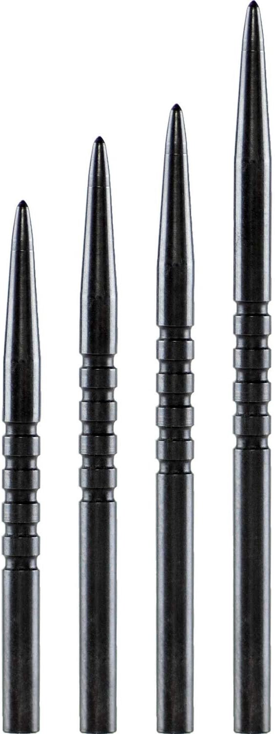 Dartpunten 45mm - Zwarte staal met ringhandvat - Verbeterde grip - Optimale controle - ShopVlot
