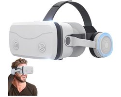 Virtual Reality Bril - 3D VR Hoofdtelefoon - Film Kijken Games - HD Lens Blauw Licht