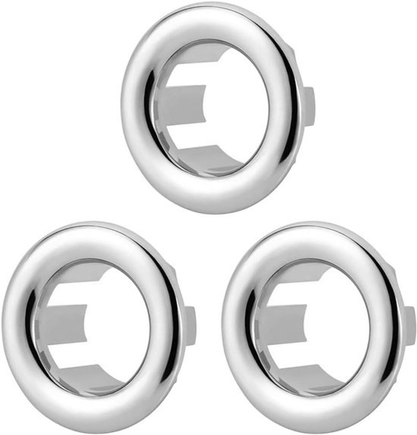 Overloop Ring - Badkamer Accessoire - Voorkom Wateroverlast - Universele Pasvorm - 8.8 x 6.8 cm