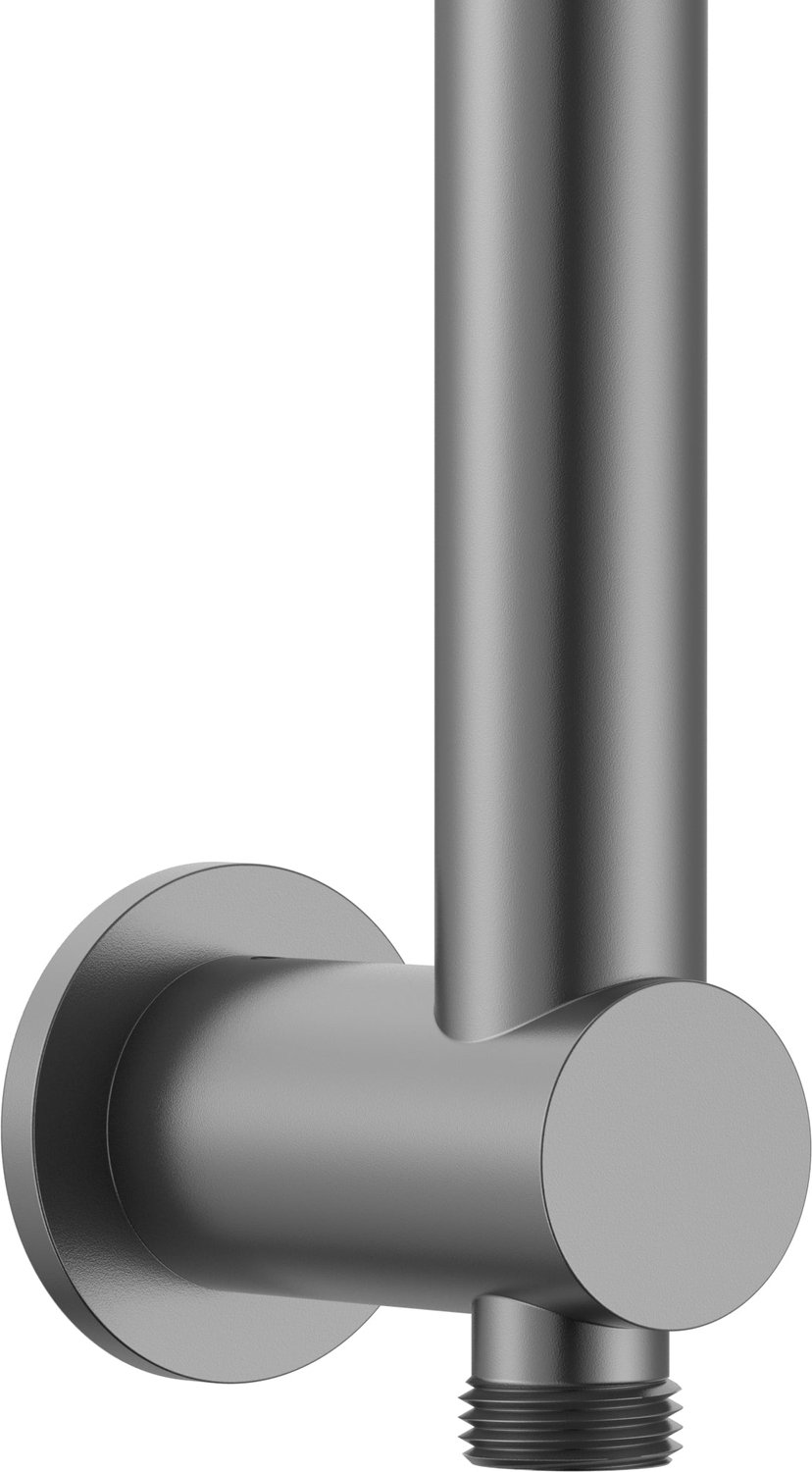 UNIFORMA Doucheglijstang met wateraansluiting - 69 cm - Gunmetal