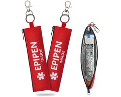 MEDMAX Epipen geïsoleerde slanke draagtassen, 2 stuks