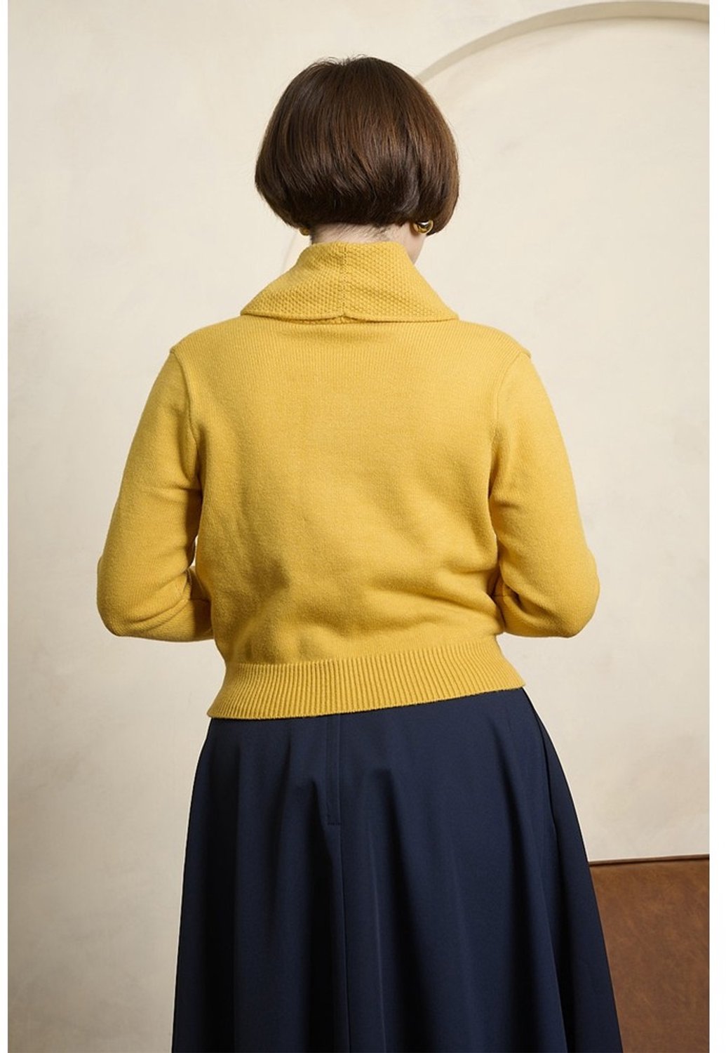 Banned - Violet Cardigan - S - Geel